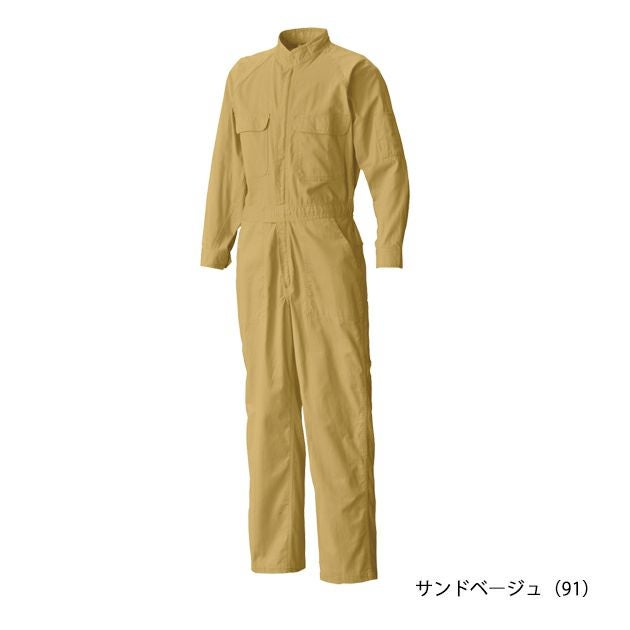 M～4L シンメン つなぎ服 作業着 綿円管服 11613