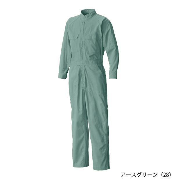 M～4L シンメン つなぎ服 作業着 綿円管服 11613