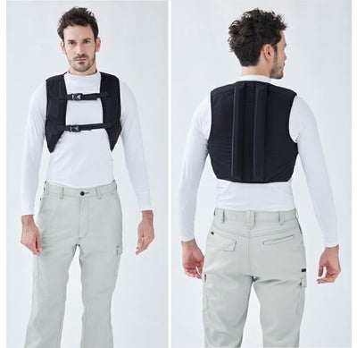 サンエス 空調作業服 作業着 エアーダクトベスト KF99180