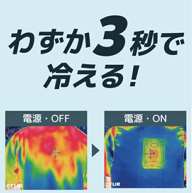 5L ビッグボーン 空調作業服 作業着 冷蔵服3 TH603