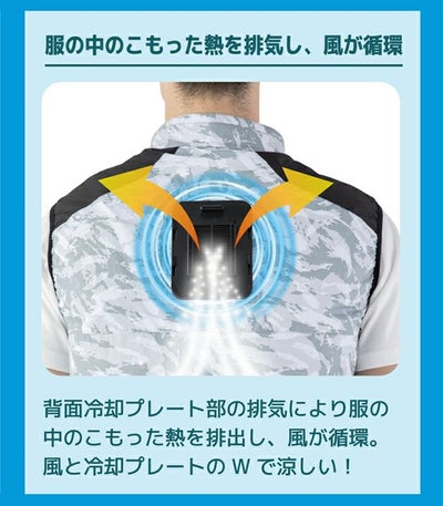 5L ビッグボーン 空調作業服 作業着 冷蔵服3 TH603