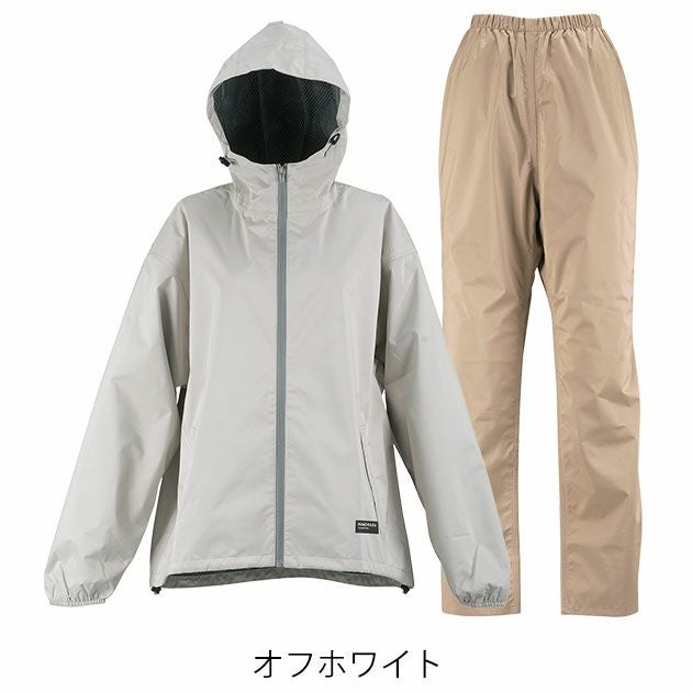 カジメイク レインウェア レインスーツフェミニンIII 7481