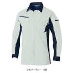 SS～3L SOWA 桑和 春夏作業服 作業着 長袖シャツ 3478-02