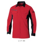 4L～5L SOWA 桑和 春夏作業服 作業着 長袖シャツ 3478-02