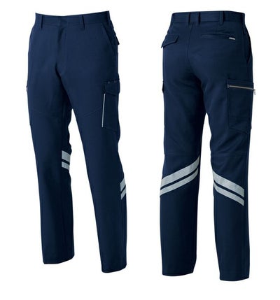 GS～100 SOWA 桑和 春夏作業服 作業着 カーゴパンツ（反射材付き） 966