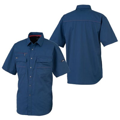 5L KANSAI 春夏作業服 作業着 半袖シャツ 20002