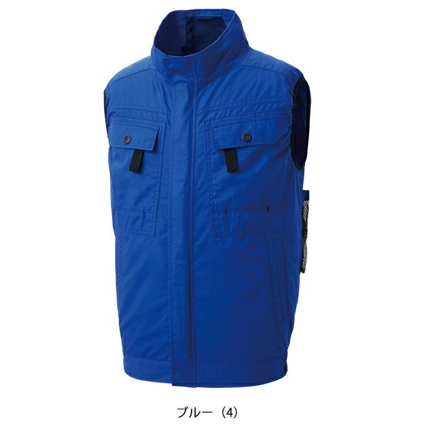 サンエス 空調作業服 作業着 空調風神服 フルハーネス用ベスト KF92490G