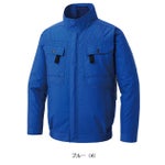 サンエス 空調作業服 作業着 空調風神服 フルハーネス用長袖ブルゾン KF92400G