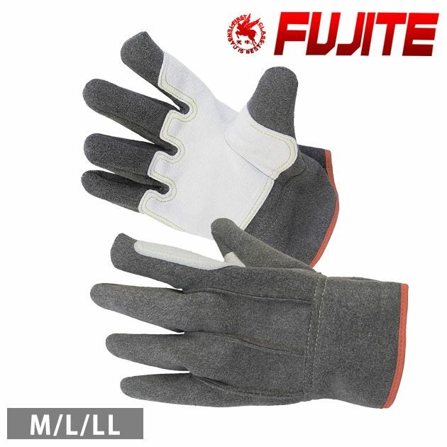富士手袋工業 手袋 コンフォート大判床革当付 056