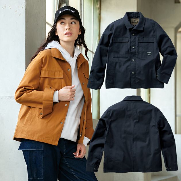 M～4L クロダルマ 秋冬作業服 作業着 長袖ジャンパー DG430