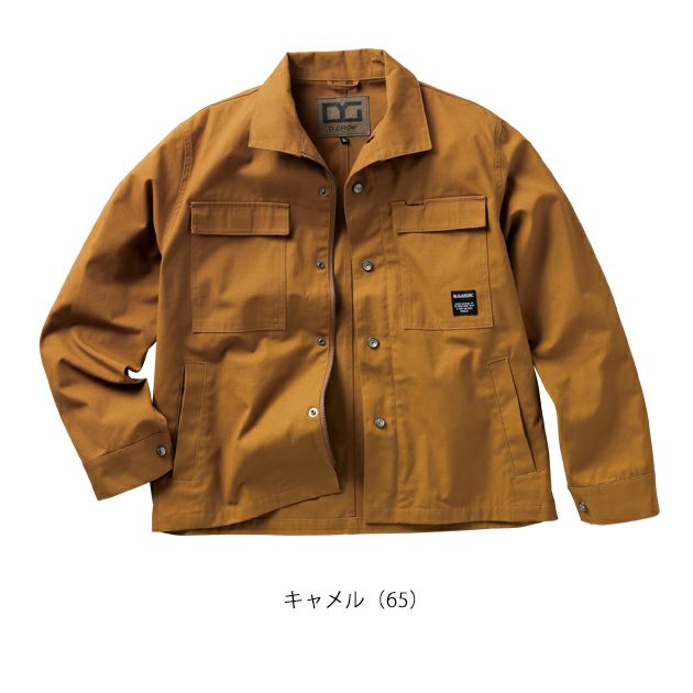 M～4L クロダルマ 秋冬作業服 作業着 長袖ジャンパー DG430