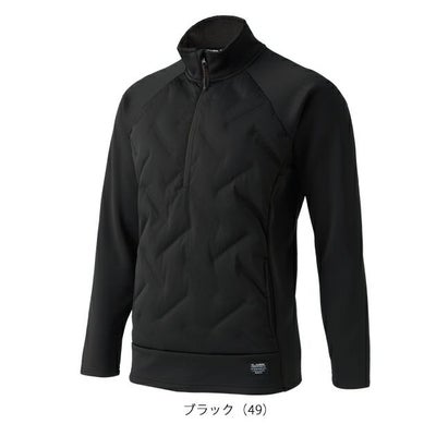 M～4L クロダルマ 防寒作業服 防寒着 ハーフジップインサレーション DG817