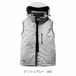 S～XL BURTLE バートル 防寒作業服 防寒着 ストレッチフーディ防寒ベスト（ユニセックス） 3264