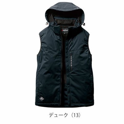 XXL BURTLE バートル 防寒作業服 防寒着 ストレッチフーディ防寒ベスト（ユニセックス） 3264