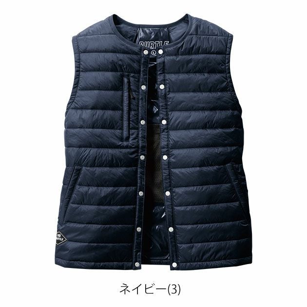 S～XL BURTLE バートル 電熱ベスト 作業着 ダウンベスト 2024年新作（ユニセックス） 3254