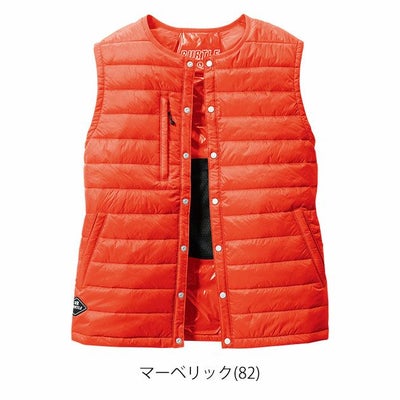 S～XL BURTLE バートル 電熱ベスト 作業着 ダウンベスト 2024年新作（ユニセックス） 3254