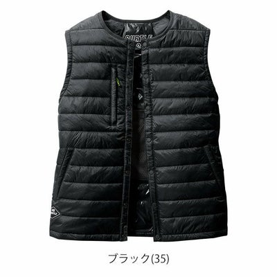 S～XL BURTLE バートル 電熱ベスト 作業着 ダウンベスト 2024年新作（ユニセックス） 3254