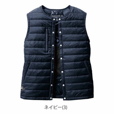 XXL BURTLE バートル 電熱ベスト 作業着 ダウンベスト 2024年新作（ユニセックス） 3254