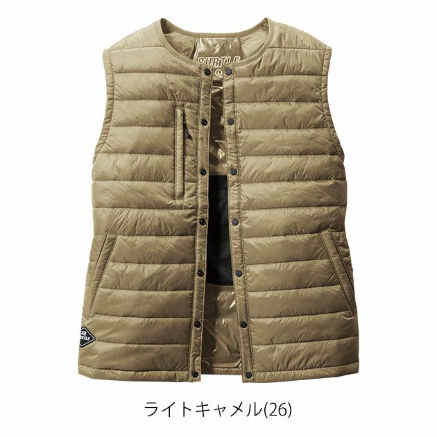 XXL BURTLE バートル 電熱ベスト 作業着 ダウンベスト 2024年新作（ユニセックス） 3254