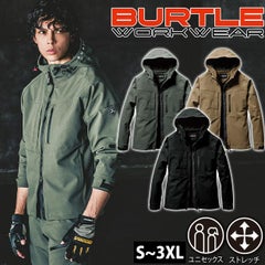 S～XXL BURTLE バートル 秋冬作業服 作業着 フーディジャケット（ユニセックス） 821