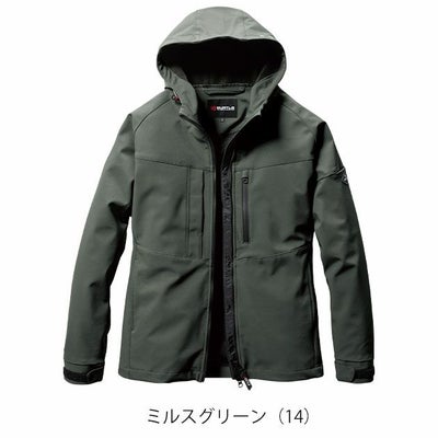 3XL BURTLE バートル 秋冬作業服 作業着 フーディジャケット（ユニセックス） 821