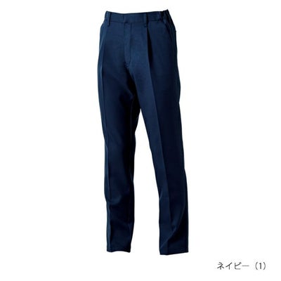 6L SOWA 桑和 秋冬作業服 作業着 スラックス（ワンタック、脇ゴム） 9522-09