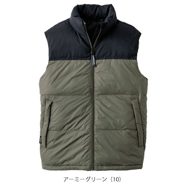 EVENRIVER イーブンリバー 秋冬作業服 作業着 コーデュラダウンベスト GR2005