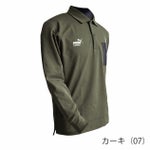 PUMA プーマ 通年作業服 作業着 長袖アクティブポロシャツ PW-3024A
