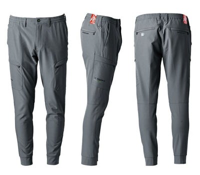 アイズフロンティア 秋冬作業服 作業着 エアーレイヤーA.D.ストレッチジョガーパンツ 3843