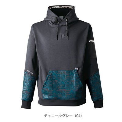 アイズフロンティア 秋冬作業服 作業着 P.D.ストレッチスウェットアクティブパーカー 8916