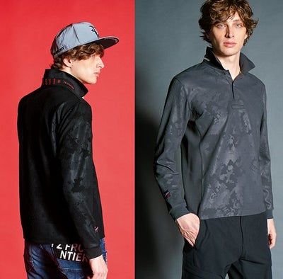 アイズフロンティア 秋冬作業服 作業着 ジャガードエンボスストレッチ長袖ポロシャツ 911