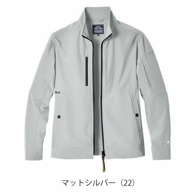 S～4L シンメン 秋冬作業服 作業着 バルキーライト4WAYストレッチジャケット 02480