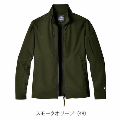 S～4L シンメン 秋冬作業服 作業着 バルキーライト4WAYストレッチジャケット 02480