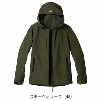 5L シンメン 秋冬作業服 作業着 バルキーライト4WAYストレッチフーディー 02481