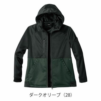 S～4L シンメン 防寒作業服 防寒着 ネオベルベッティフリースパーカー 06490