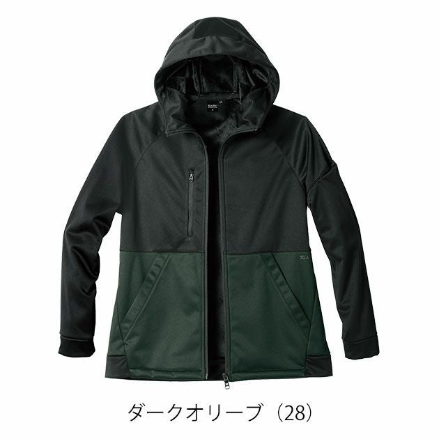 S～4L シンメン 防寒作業服 防寒着 ネオベルベッティフリースパーカー 06490