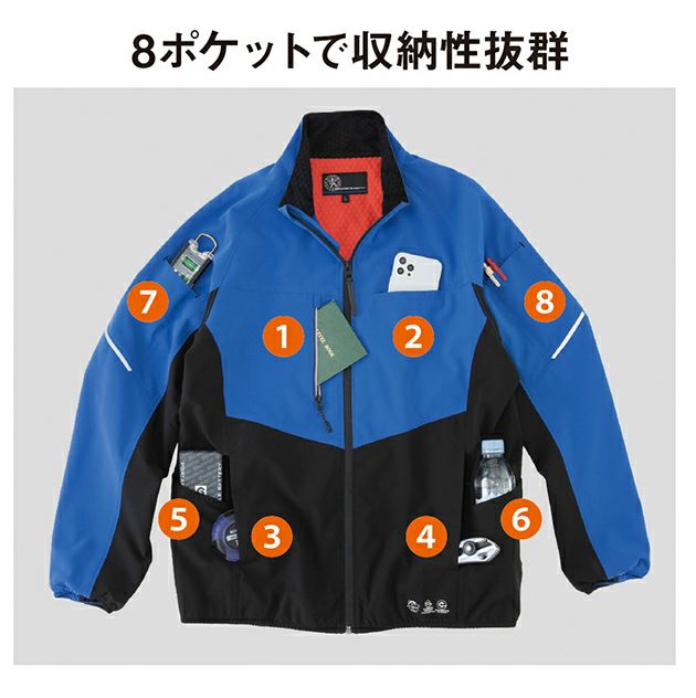 3L CO-COS コーコス 防寒作業服 防寒着 エコ ボトルテック ストレッチウォームジャケット AE-3220