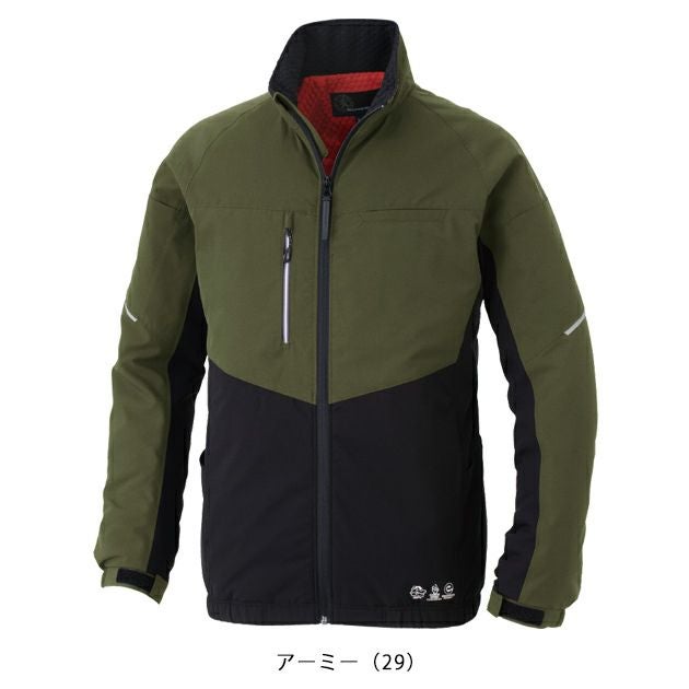 3L CO-COS コーコス 防寒作業服 防寒着 エコ ボトルテック ストレッチウォームジャケット AE-3220