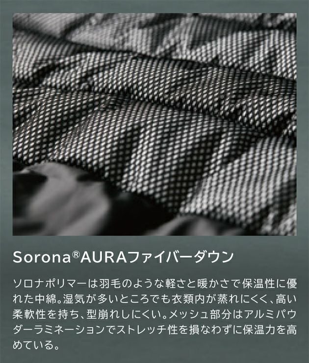 S～4L TSDESIGN 藤和 防寒作業服 防寒着 ファイバーダウンジャケット 84736