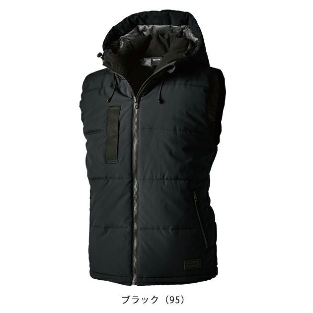 S～4L TSDESIGN 藤和 防寒作業服 防寒着 リフレクティブファイバーダウンベスト 1928