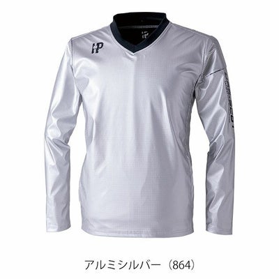 S～4L 中国産業 防寒作業服 防寒着 HOP-SCOT フレクシーヒートPU アルミ防風ストレッチシャツ 700201