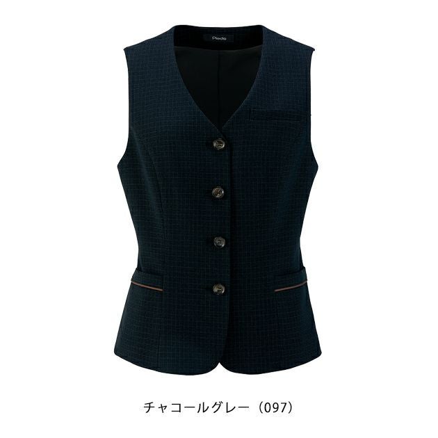 5～15 アイトス 秋冬作業服 作業着 レディースベスト 46011