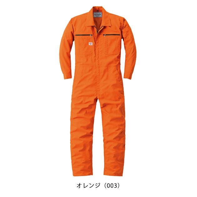 S～LL AUTO-BI 山田辰 秋冬作業服 作業着 つなぎ服 24030