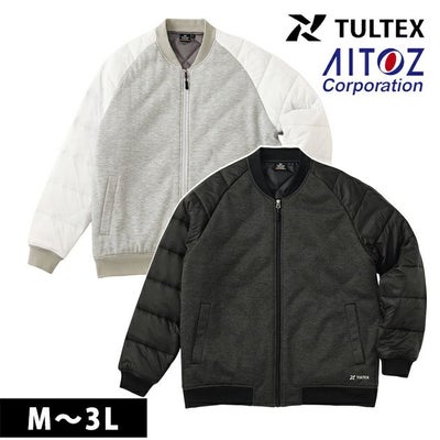 アイトス 防寒作業服 防寒着 TULTEX グラフェン中綿切替ジャケット 24533