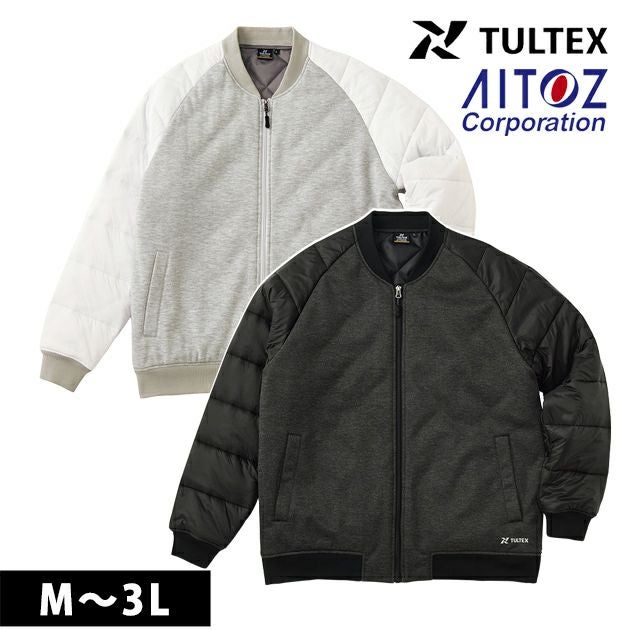 アイトス 防寒作業服 防寒着 TULTEX グラフェン中綿切替ジャケット 24533