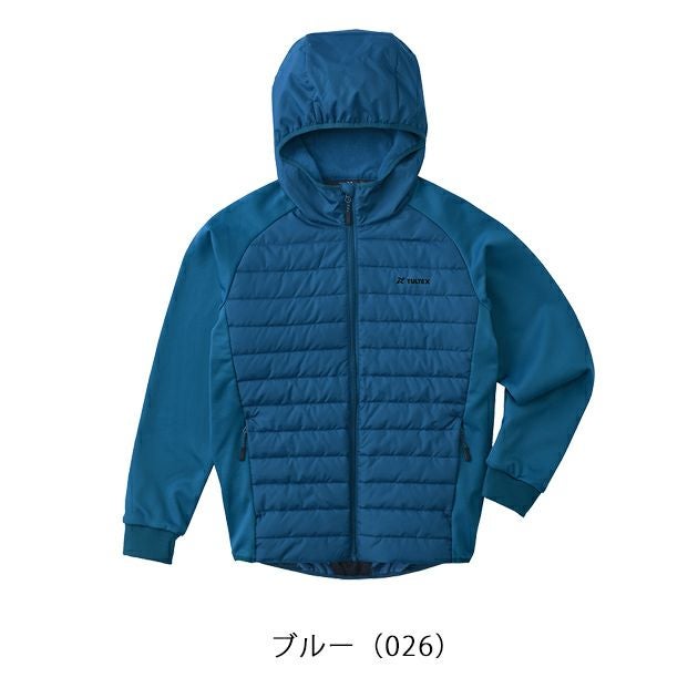 アイトス 防寒作業服 防寒着 TULTEX グラフェン中綿ニットコンビパーカ 23571