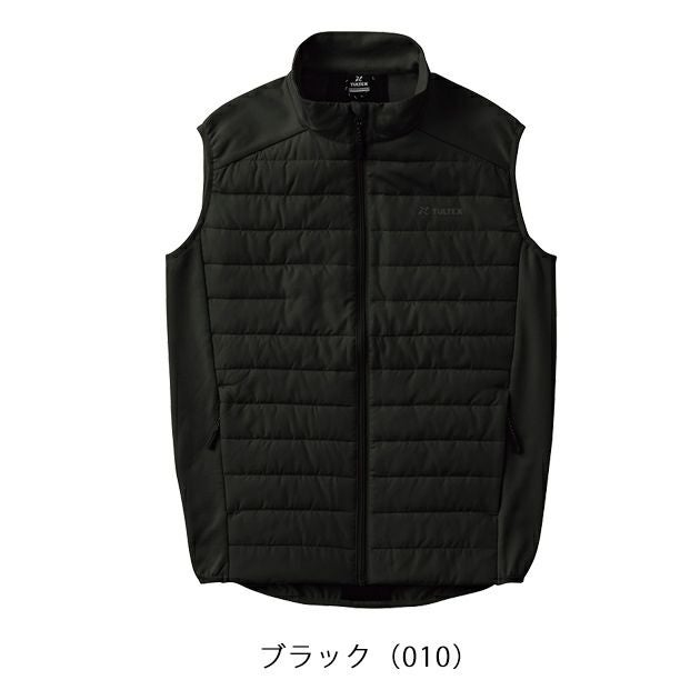 アイトス 防寒作業服 防寒着 TULTEX グラフェン中綿ニットコンビベスト 23570