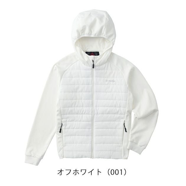 アイトス 防寒作業服 防寒着 TULTEX グラフェン中綿ニットコンビパーカ(レディース) 23593