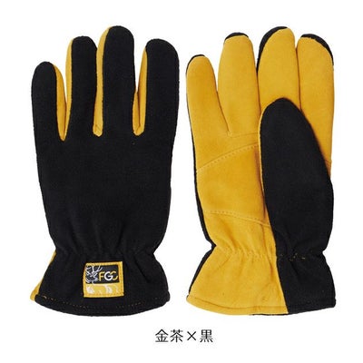 富士グローブ 防寒手袋 鹿皮強暖フリース手袋 D-78 10双セット