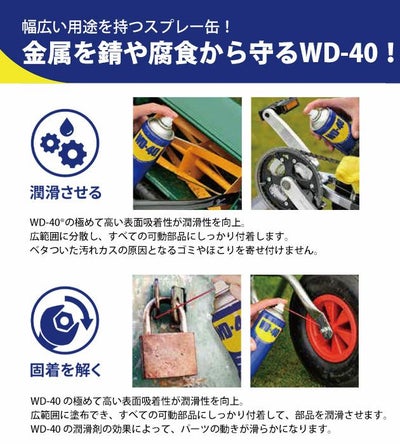 WD-40 作業用品 潤滑・防錆スプレー WD012